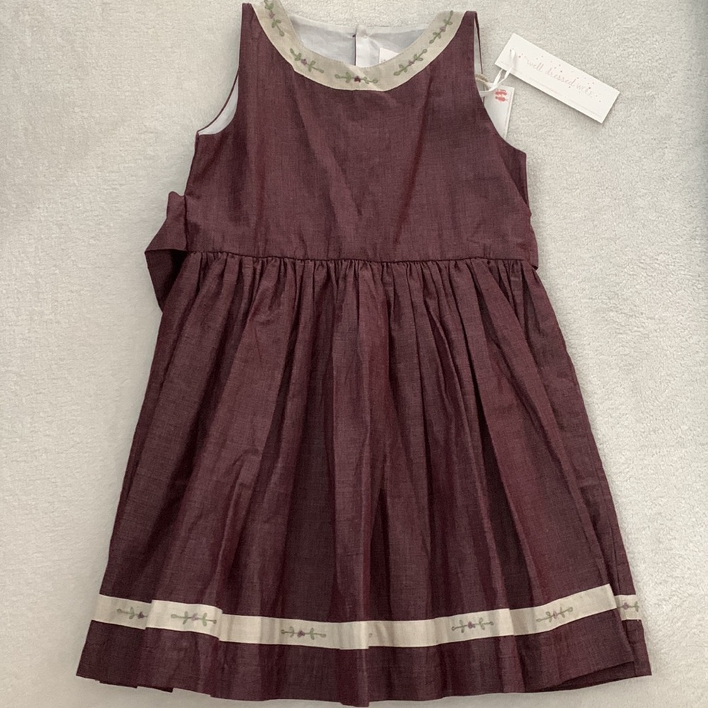 NWT Well Dressed Wolf Willow Woodland Berry dress